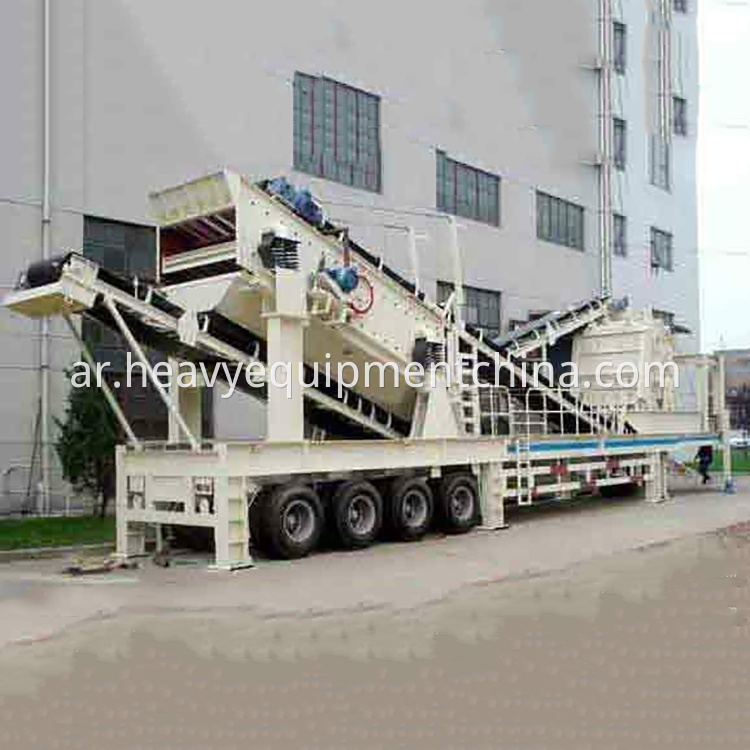 Mobile Impact Crushing Plant